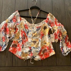 Beautiful floral guess shirt